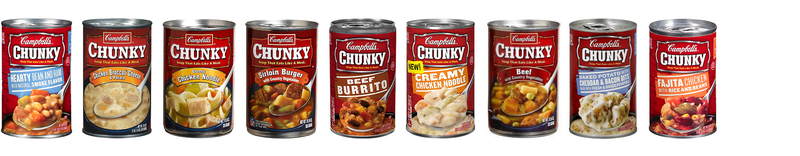 9 out of 10 Campbell’s Chunky™ Soups